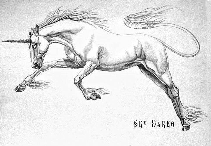 Единорог зарубил на носу немало сказочных героев.