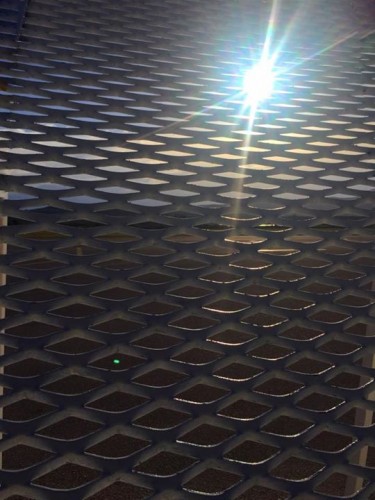 Закатная решётка.