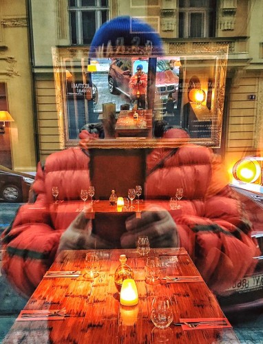 Отразимое селфи.