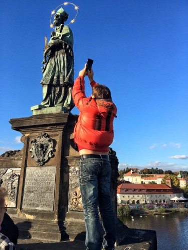 На Карловом мосту