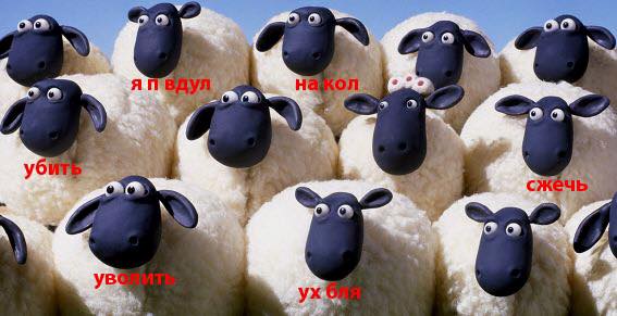 В стаде баранов теплей, но там и стригут, не переставая...